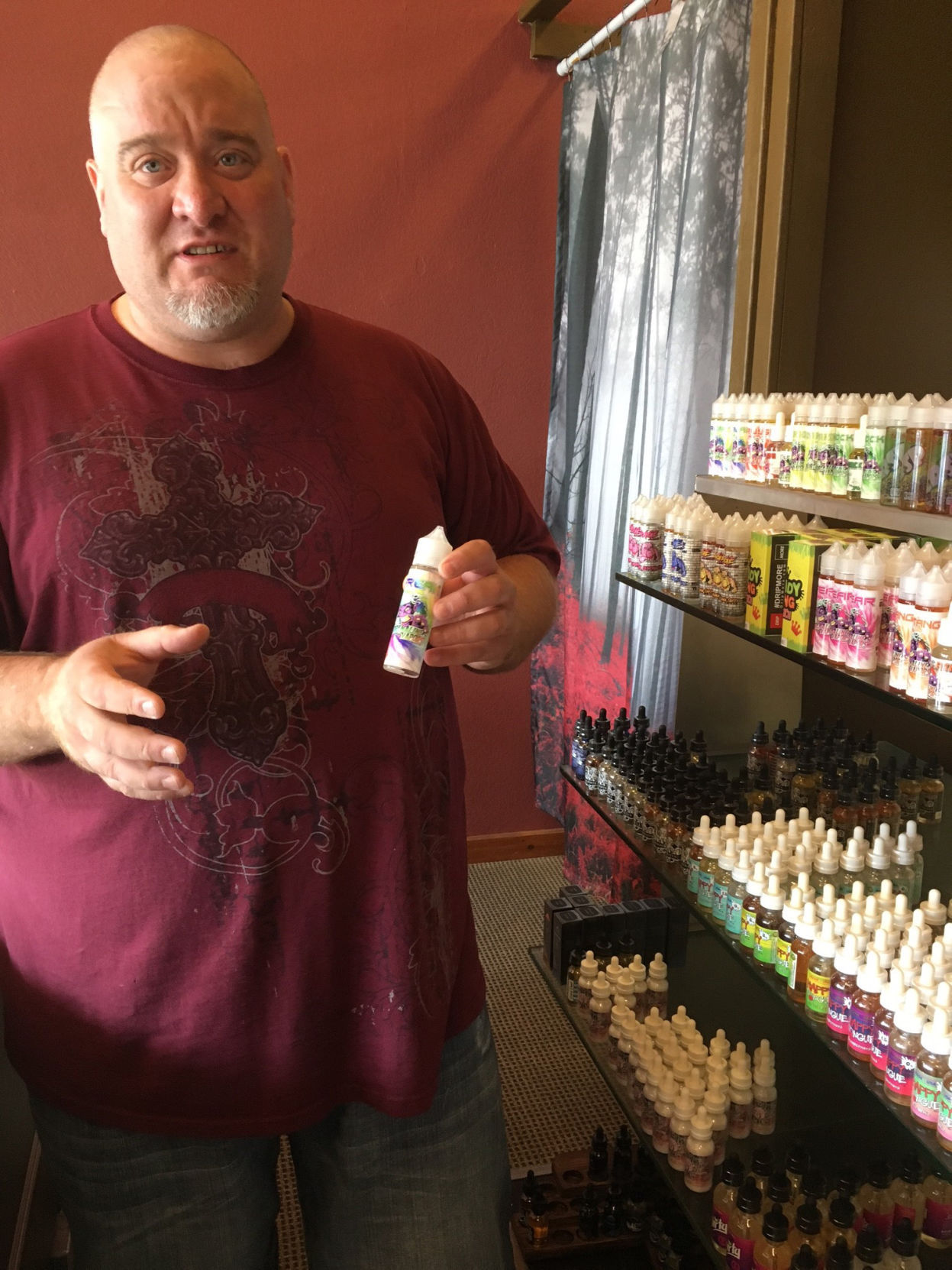 Vaping gains a foothold in region